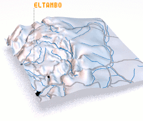 3d view of El Tambo