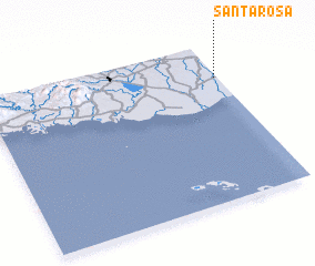 3d view of Santa Rosa