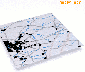 3d view of Barr Slope