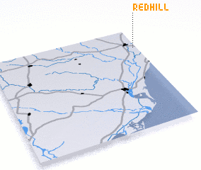 3d view of Red Hill