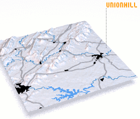 3d view of Union Hill