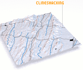 3d view of Clines Hacking