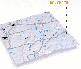 3d view of New Creek