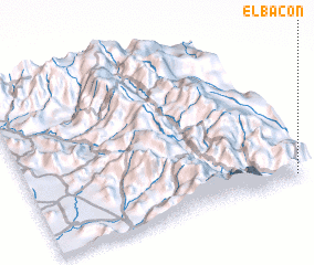 3d view of El Bacón