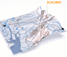 3d view of El Olimpo