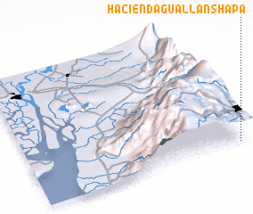 3d view of Hacienda Guallanshapa