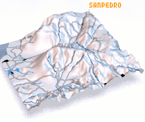 3d view of San Pedro