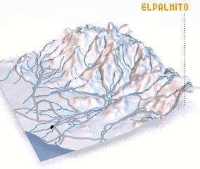 3d view of El Palmito