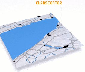 3d view of Evans Center
