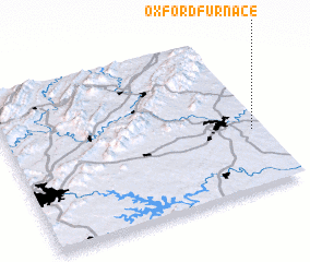 3d view of Oxford Furnace