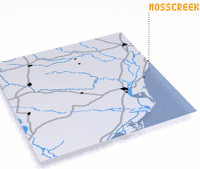 3d view of Moss Creek