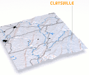 3d view of Claysville