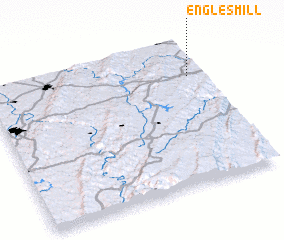 3d view of Engles Mill