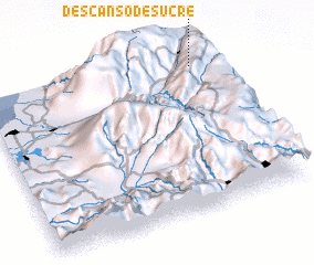 3d view of Descanso de Sucre