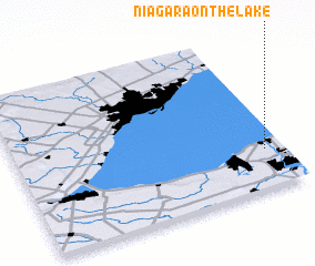 3d view of Niagara-on-the-Lake
