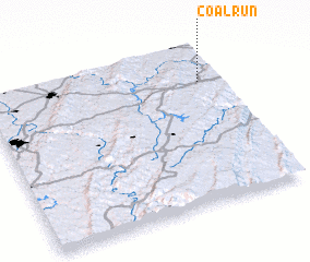 3d view of Coal Run