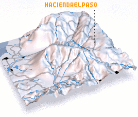 3d view of Hacienda El Paso