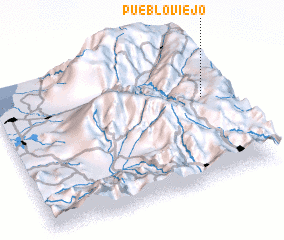 3d view of Pueblo Viejo