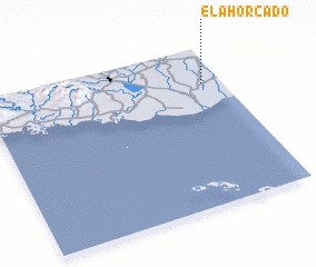 3d view of El Ahorcado