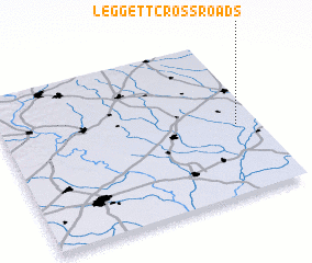 3d view of Leggett Crossroads