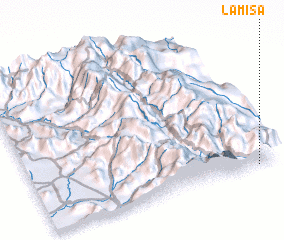 3d view of La Misa