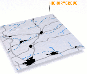 3d view of Hickory Grove