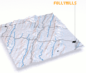 3d view of Folly Mills