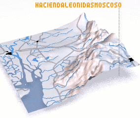 3d view of Hacienda Leonidas Moscoso