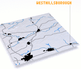 3d view of West Hillsborough