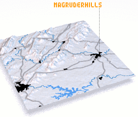 3d view of Magruder Hills