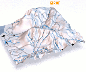 3d view of Girón