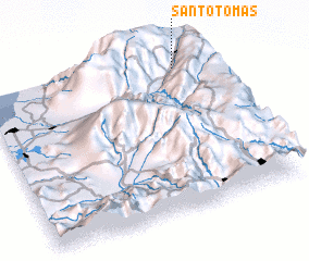 3d view of Santo Tomás