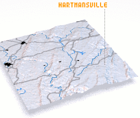 3d view of Hartmansville