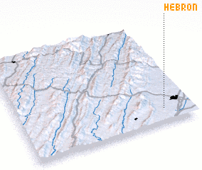 3d view of Hebron