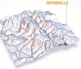 3d view of Infiernillo