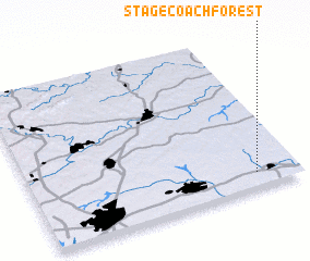 3d view of Stagecoach Forest