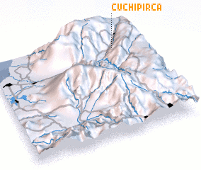 3d view of Cuchipirca