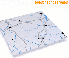 3d view of Dodsons Crossroads