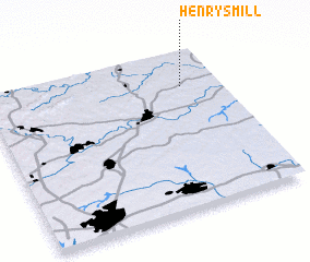 3d view of Henrys Mill