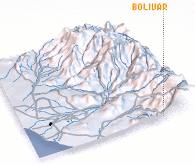 3d view of Bolívar