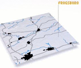 3d view of Frogsboro