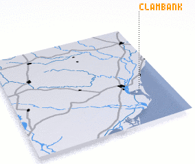 3d view of Clambank