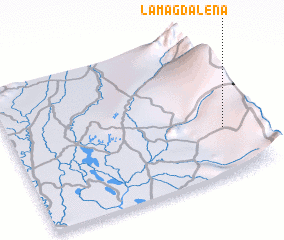 3d view of La Magdalena