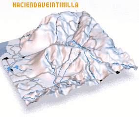 3d view of Hacienda Veintimilla