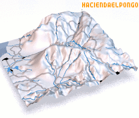 3d view of Hacienda El Pongo