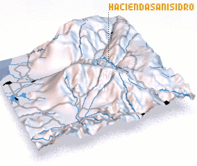 3d view of Hacienda San Isidro