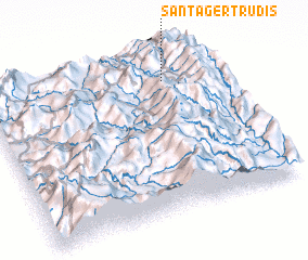 3d view of Santa Gertrudis