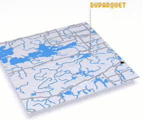 3d view of Duparquet