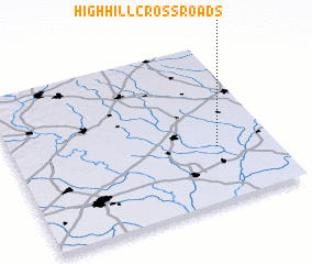 3d view of High Hill Crossroads