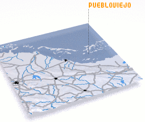 3d view of Pueblo Viejo